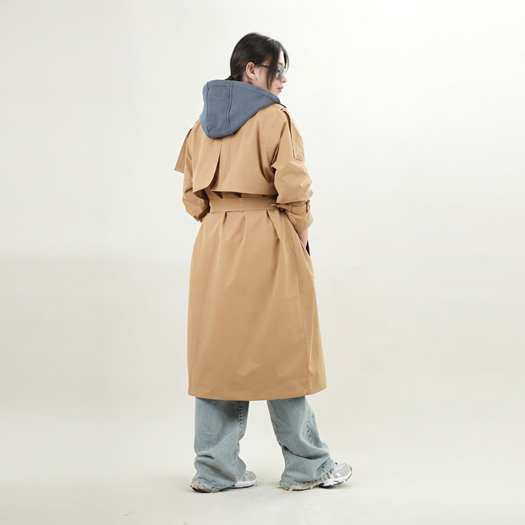 بارانی زنانه کمردار زارا (Zara) مدل ترنچ کت